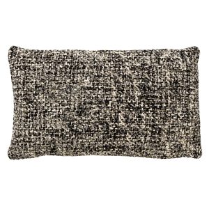 PHILIPPE | sierkussen 30×50 cm | Raven | zwart | Hoii | met duurzame k