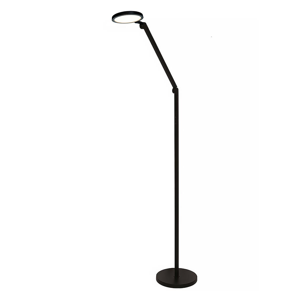 Freelight vloerlamp Dodici - 1 lichts - 40 x 160 cm - zwart