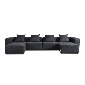 Home Deluxe Modulaire Bank VERONA Antraciet XXL