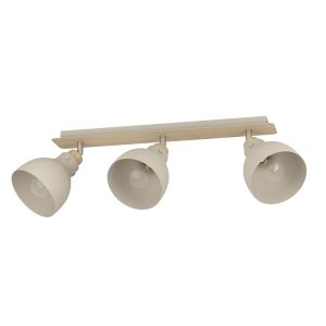 EGLO spot Arrecife – e27 – 74,5 cm – bruin/beige – staal EGLO spot Arrecife – e27 – 74,5 cm – bruin/beige – staal
