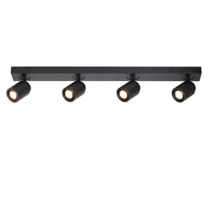 Freelight spot Razza – 4 lichts – 76 x 14 cm – zwart Freelight spot Razza – 4 lichts – 76 x 14 cm – zwart