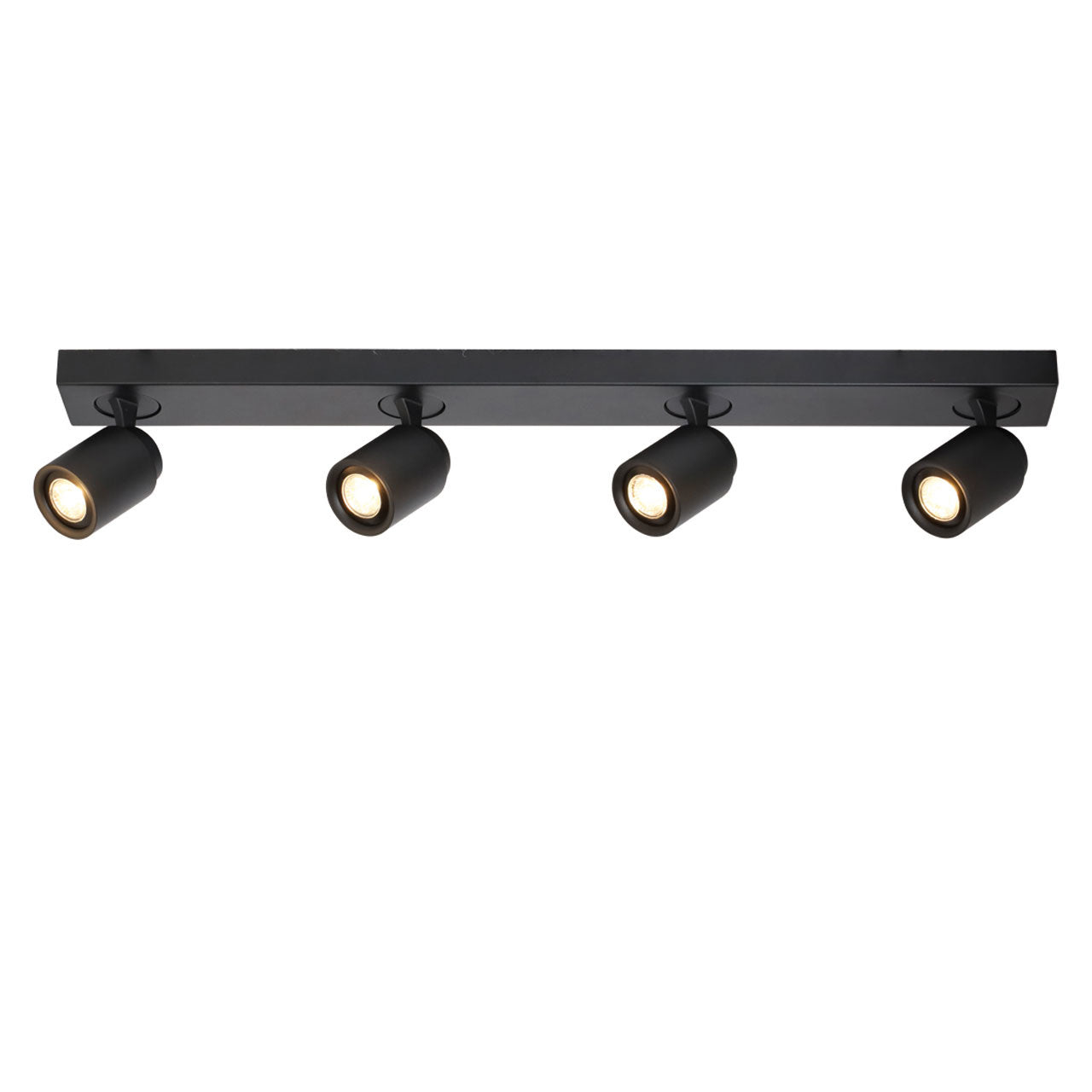 Freelight spot Razza - 4 lichts - 76 x 14 cm - zwart