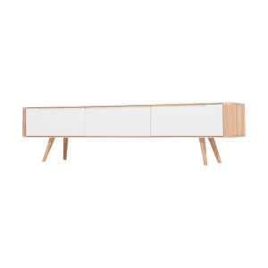 Gazzda Ena Lowboard TV meubel – Whitewash – 180 cm
