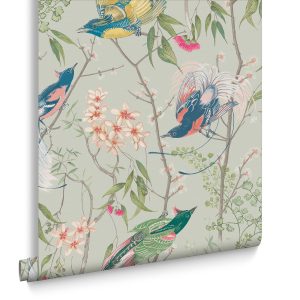 Graham & Brown Vliesbehang – Clavering Birds Morning Sage – 1000×52 Graham & Brown Vliesbehang – Clavering Birds Morning Sage – 1000×52