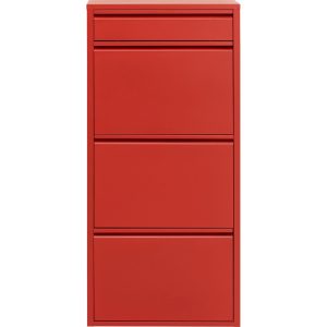Kare Design Schoenenkast Caruso rood 3+1 laden Kare Design Schoenenkast Caruso rood 3+1 laden