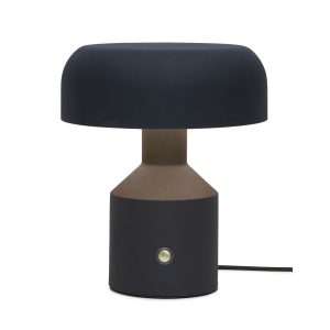 it's about RoMi tafellamp Porto – zwart – Ø25cm