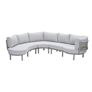 Garden Impressions Lounge dining set Algarve 3-delig – taupe Garden Impressions Lounge dining set Algarve 3-delig – taupe