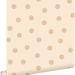 ESTAhome behang stippen beige – 53 cm x 10.05 m – 139730 ESTAhome behang stippen beige – 53 cm x 10.05 m – 139730