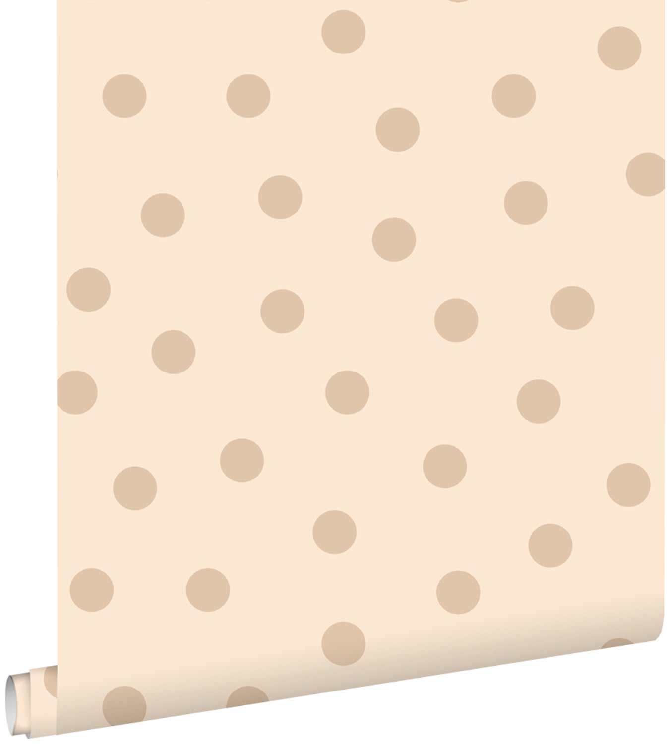 ESTAhome behang stippen beige - 53 cm x 10.05 m - 139730