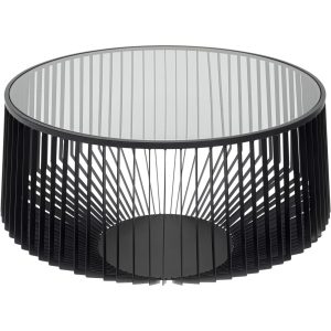 Kare Design Salontafel Corinne Ø80cm zwart Kare Design Salontafel Corinne Ø80cm zwart