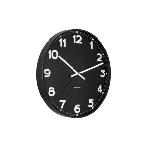 Karlsson wandklok New Classic – zwart – Ø40.6cm Karlsson wandklok New Classic – zwart – Ø40.6cm