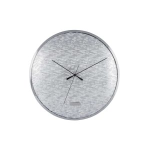 Karlsson wandklok Disco – zilver – Ø40cm Karlsson wandklok Disco – zilver – Ø40cm
