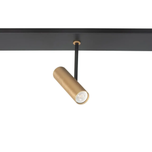 Highlight spot Trend – 3 lichts – 65 x 24 cm – zwart goud
