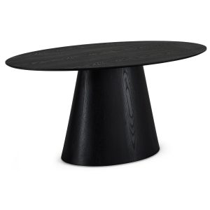 Furnhouse eettafel Tango – Zwart – 160×90 cm Furnhouse eettafel Tango – Zwart – 160×90 cm