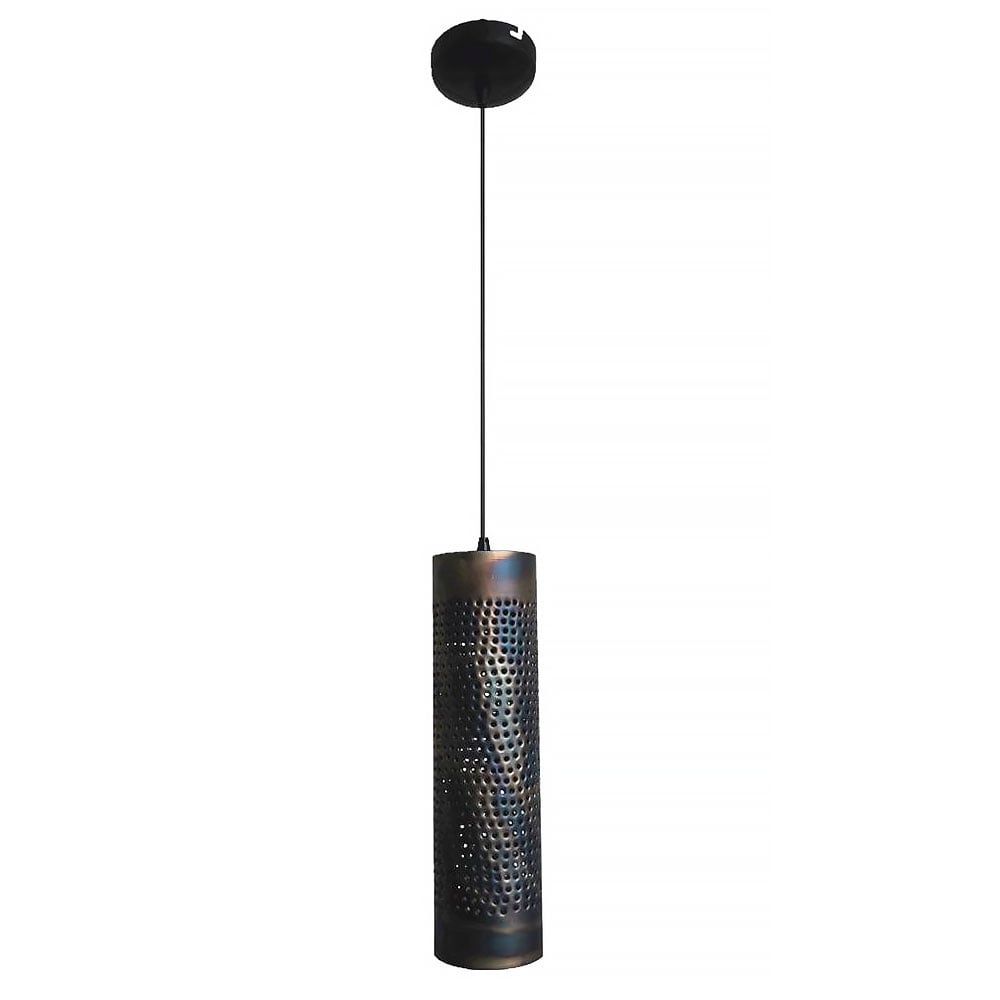 Freelight hanglamp Forato - 1 lichts - 12 x 150 cm - bruin zwart