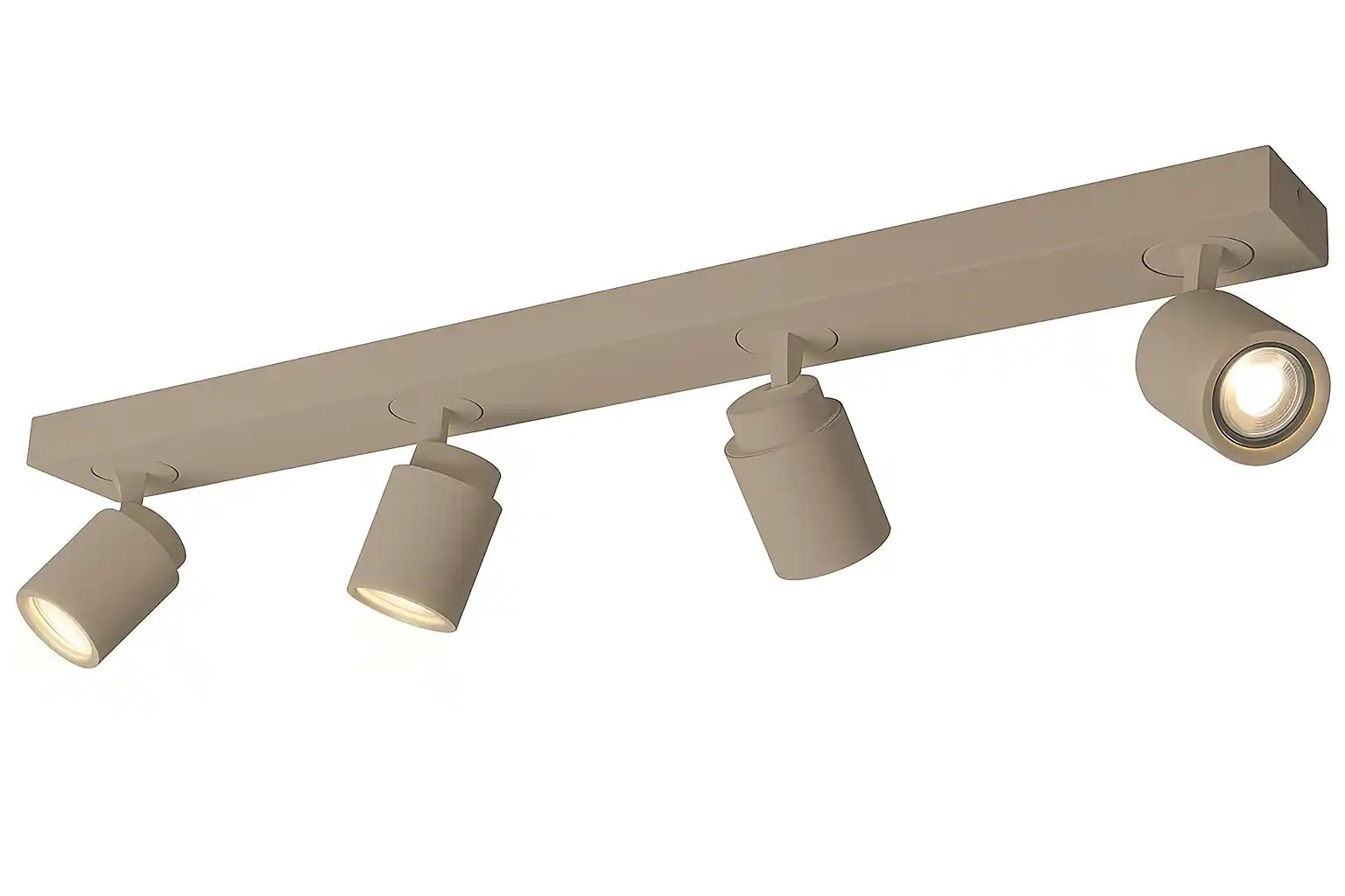 Freelight spot Razza - 4 lichts - 76 x 14 cm - beige