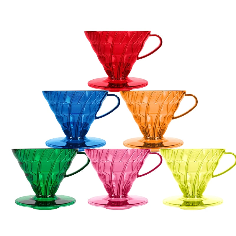Hario V60 Dripper 02 Kunststof Filterhouder – Candy Edition