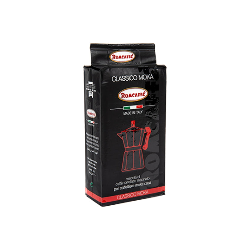 Romcaffè – Classico Moka – Gemalen Koffie – 250 gram