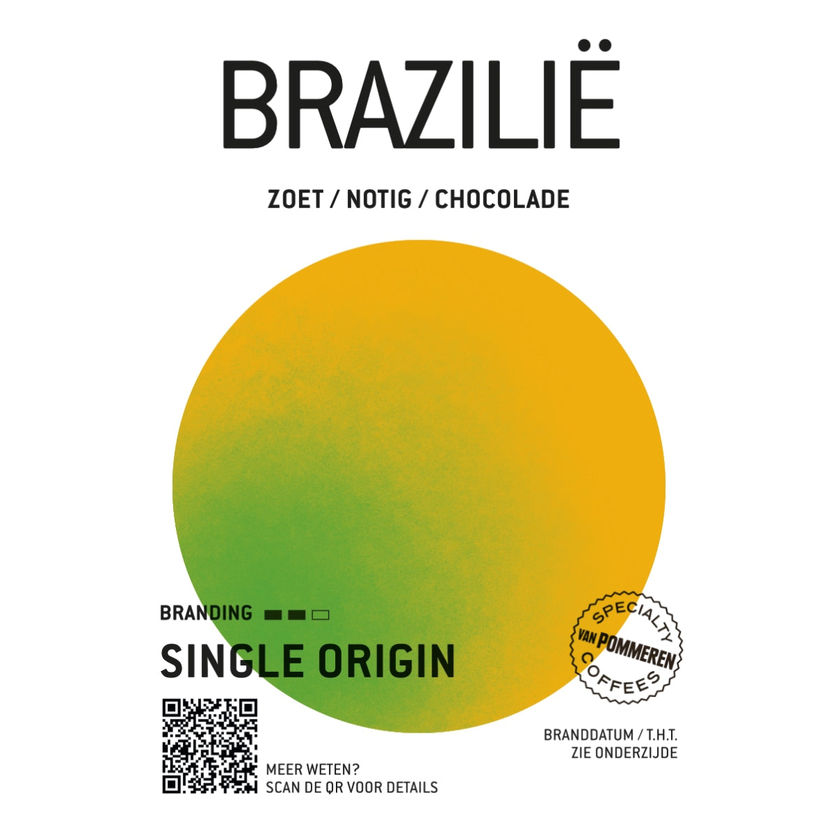 Van Pommeren Brazilië Pergamino Sul de Minas – Koffiebonen