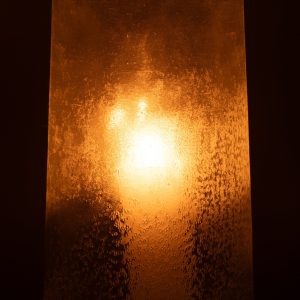 J-Line windlicht suiker – glas – wit – extra large J-Line windlicht suiker – glas – wit – extra large