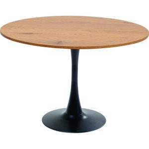 Kare Design Eettafel Schickeria Ø110cm eik en zwart Kare Design Eettafel Schickeria Ø110cm eik en zwart