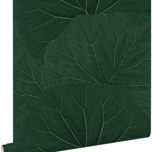 ESTAhome behang grote bladeren emerald groen – 53 cm x 10.05 m – 13899 ESTAhome behang grote bladeren emerald groen – 53 cm x 10.05 m – 13899