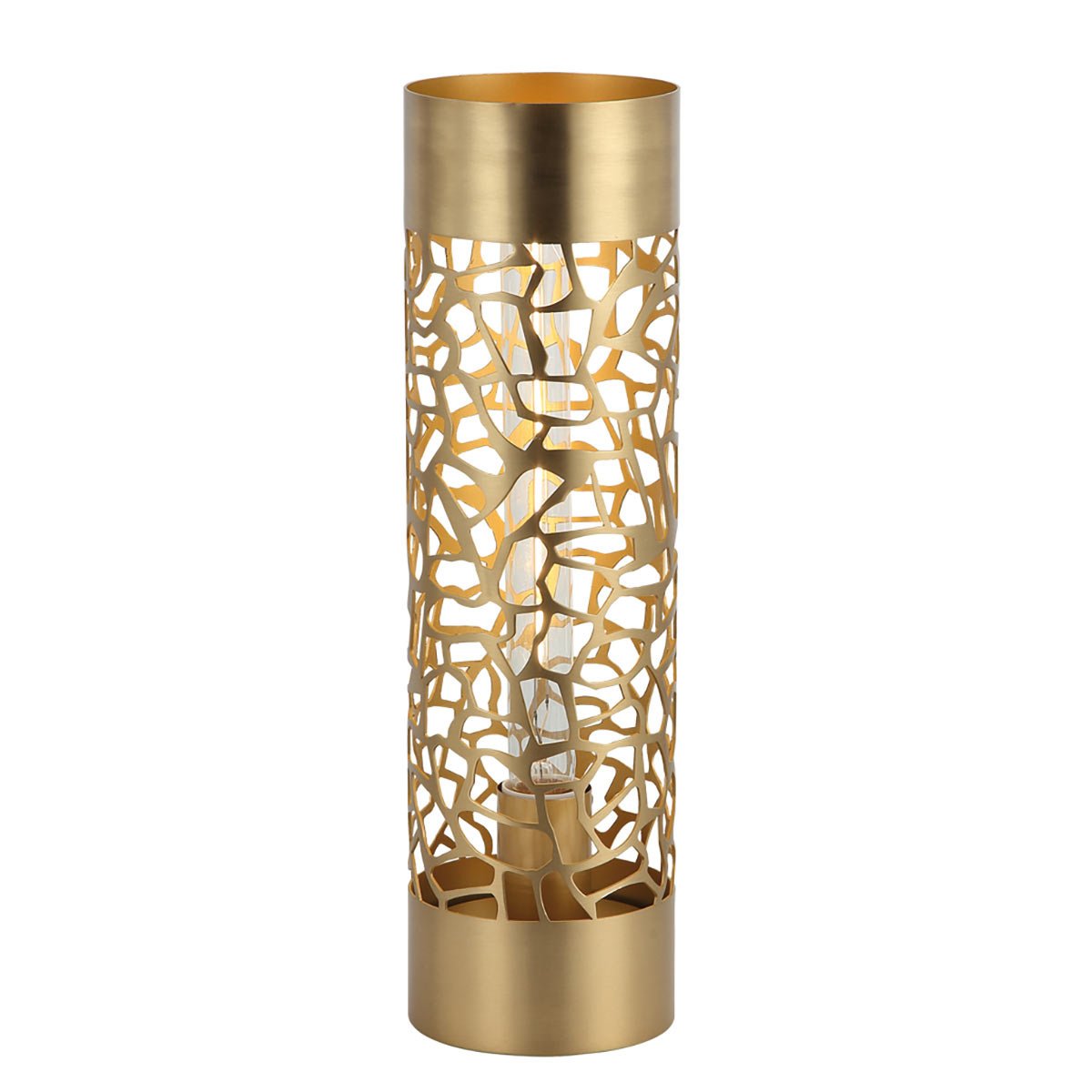Freelight tafellamp Giraffa - 1 lichts - 13 x 42 cm - goud