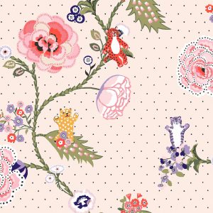 Cath Kidston Vliesbehang – Catnip Neutral Cath Kidston Vliesbehang – Catnip Neutral
