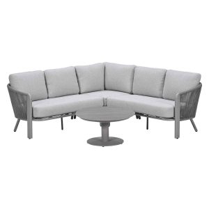Garden Impressions Loungeset Ryan 4-delig – taupe Garden Impressions Loungeset Ryan 4-delig – taupe