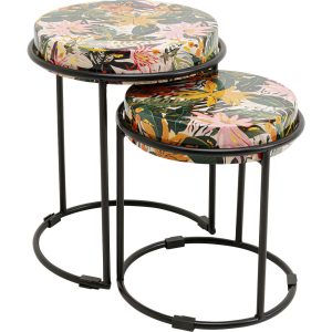 Kare Design Bijzettafel Jungle (2/set)