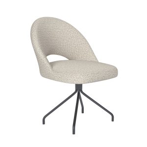 Housecraft Living Mick Eetkamerstoel Draaibaar Metaal Spider Off-White Housecraft Living Mick Eetkamerstoel Draaibaar Metaal Spider Off-White