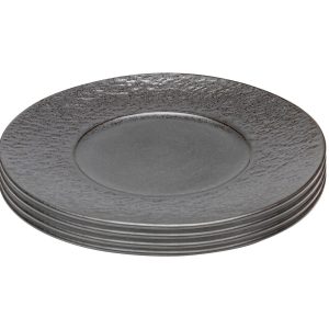 Kare Design Borden Cosmos zwart Ø27cm (4/set)