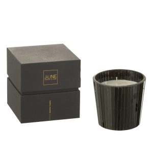 J-Line geurkaars Noa – Spicy Twilight – glas – zwart – small – 35U J-Line geurkaars Noa – Spicy Twilight – glas – zwart – small – 35U