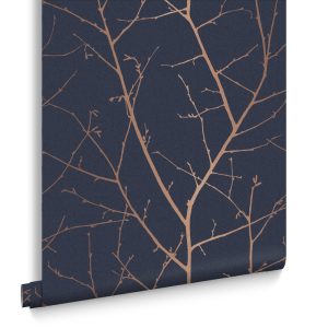 Graham & Brown Vliesbehang – Boreas Midnight – 10mx53cm
