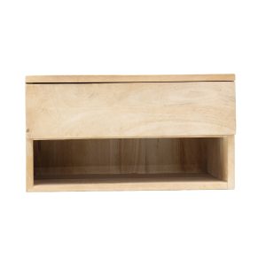 Giga Meubel Nachtkastje Tessa – Naturel – Mangohout – 45x30x25cm Giga Meubel Nachtkastje Tessa – Naturel – Mangohout – 45x30x25cm