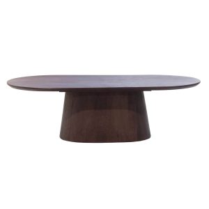 Giga Meubel Salontafel Stijn – Deens Ovaal Donkerbruin Hout – 100x60x3 Giga Meubel Salontafel Stijn – Deens Ovaal Donkerbruin Hout – 100x60x3