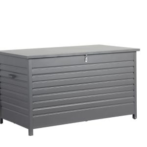 Cambridge kussenbox – aluminium – 170×97,5 cm – carbon black Cambridge kussenbox – aluminium – 170×97,5 cm – carbon black