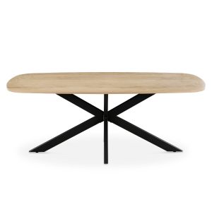 Giga Meubel Eettafel Jaimy – Deens Ovaal Naturel Hout – 200x100x76cm Giga Meubel Eettafel Jaimy – Deens Ovaal Naturel Hout – 200x100x76cm