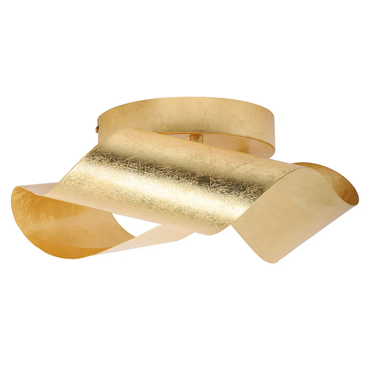 Freelight plafondlamp Pecco - 1 lichts - 39 x 13 cm - goud