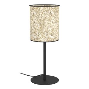 EGLO tafellamp Butterburn – e27 – 47,5 cm – zwart/wit/groen EGLO tafellamp Butterburn – e27 – 47,5 cm – zwart/wit/groen