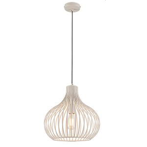 Freelight hanglamp Aglio – 1 lichts – 38 x 150 cm – creme Freelight hanglamp Aglio – 1 lichts – 38 x 150 cm – creme