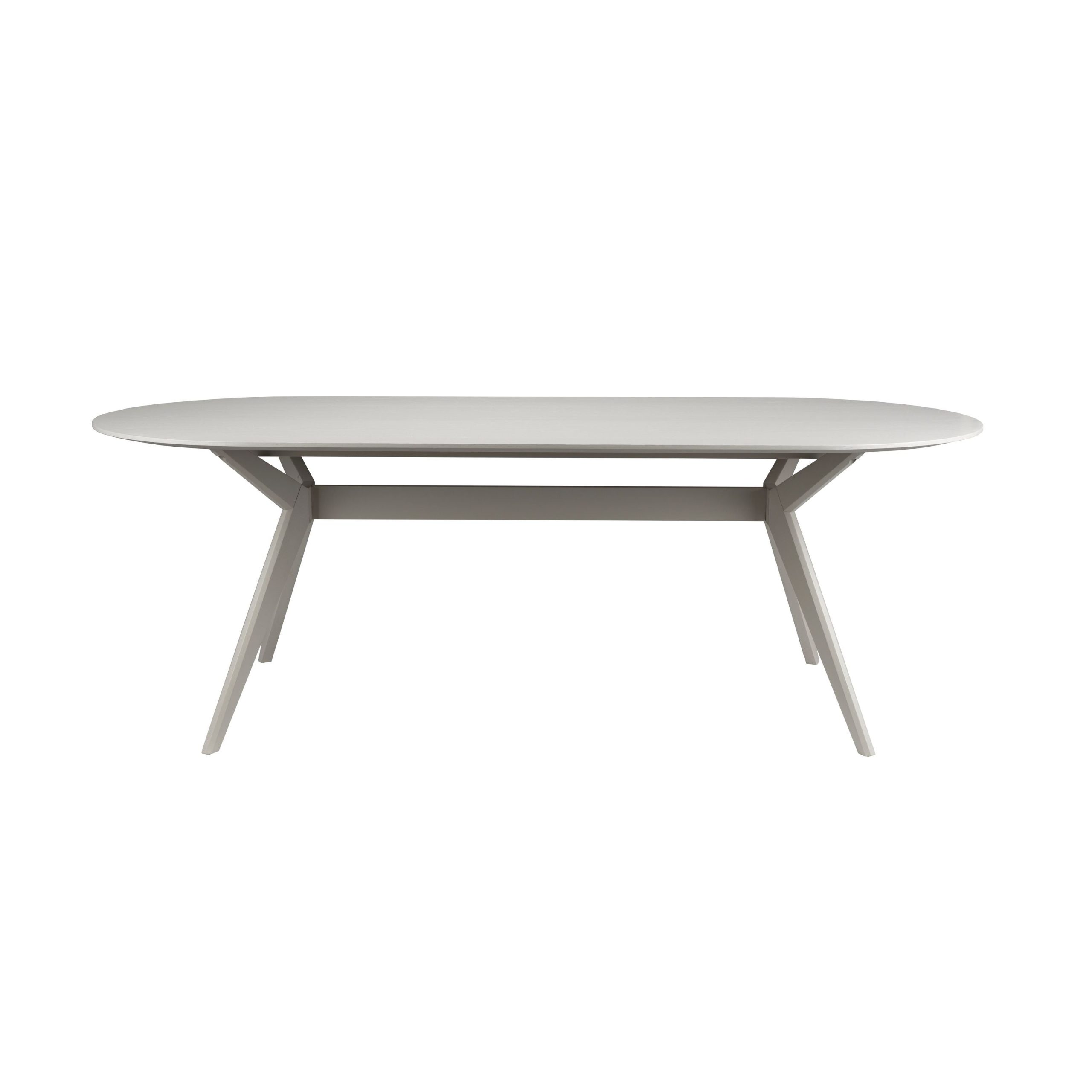Housecraft Living Zeme Eettafel Ovaal 220x95 cm Hout Beige