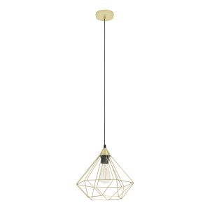 EGLO hanglamp Tarbes – e27 – 32.5 cm – goud