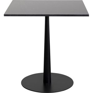 Kare Design Eettafel Bistrot Capri 70x70cm zwart graniet Kare Design Eettafel Bistrot Capri 70x70cm zwart graniet