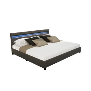 Home Deluxe LED-bed NUBE Donkergrijs Home Deluxe LED-bed NUBE Donkergrijs