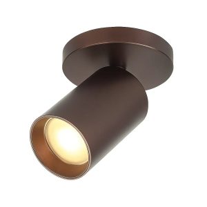 Highlight spot Mila – 1 lichts – 10 x 15 cm – bruin