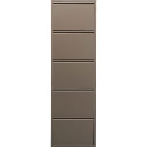 Kare Design Schoenenkast Caruso – taupe – 5 laden Kare Design Schoenenkast Caruso – taupe – 5 laden