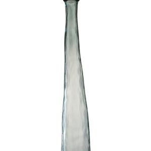 J-Line vaas Noah – glas – transparant – medium – 100 cm hoog