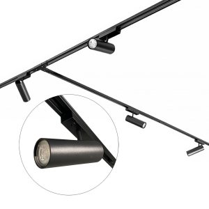 Freelight railsysteem Freetrack – 5 lichts – 480 x 16 cm – zwart
