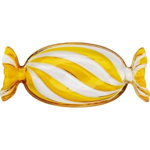 Kare Design Serveerschaal gele snoep 34cm